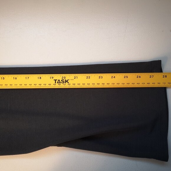 Susan Graver Essentials Ladies Loose Fit Dark Grey Elastic Waist Pants - Picture 5 of 6